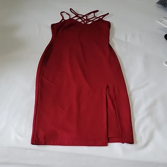Privy|Burgundy Dress|Size Small| - Picture 3 of 16